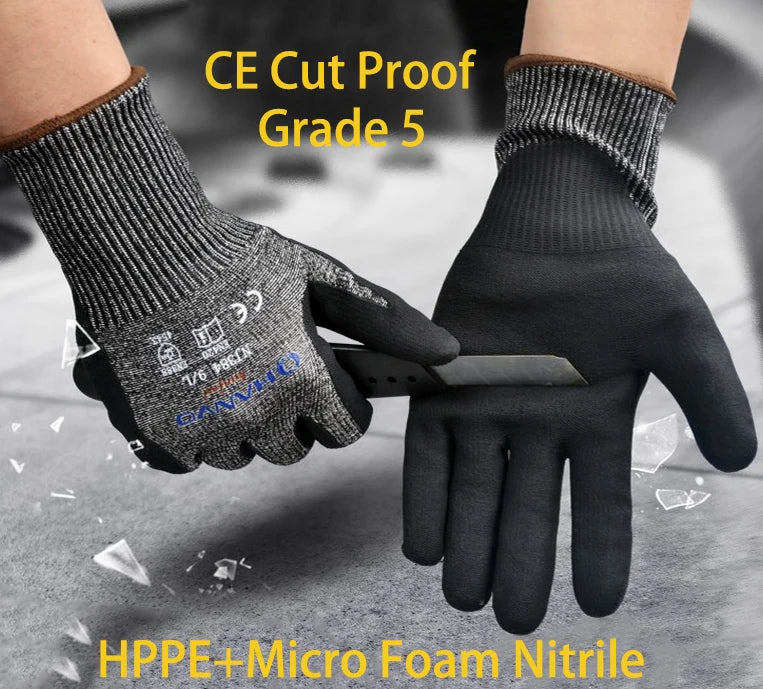 Gloves - A4 Anti Cut Resistant Work Glove