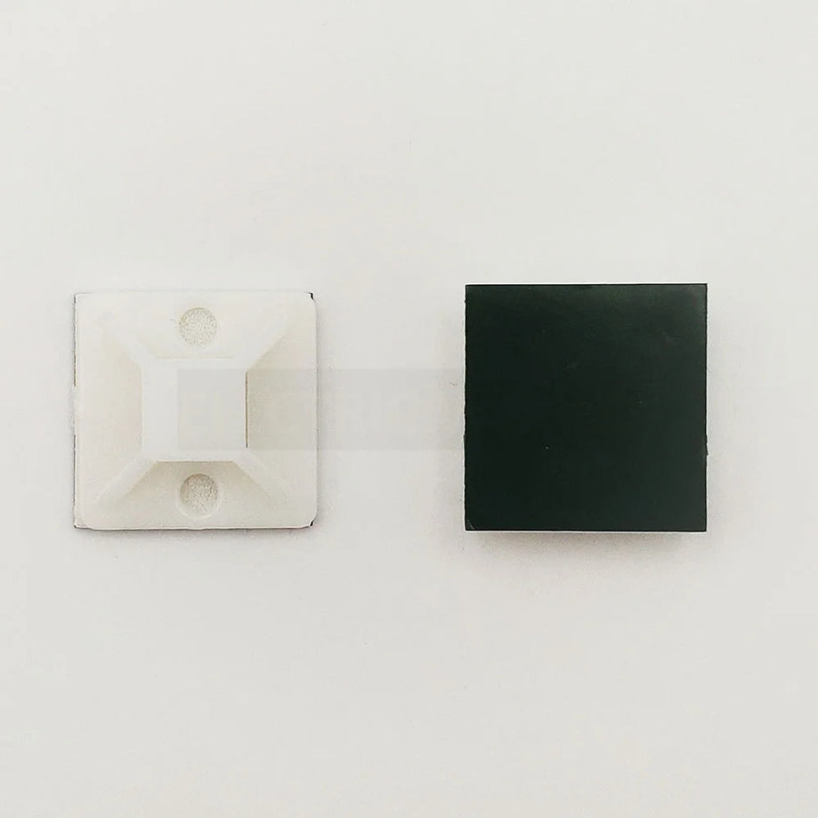 Sticky Back - White Cable Base