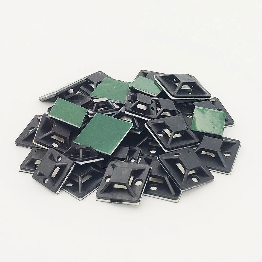 Cable Tie Mounts - Sticky Backs