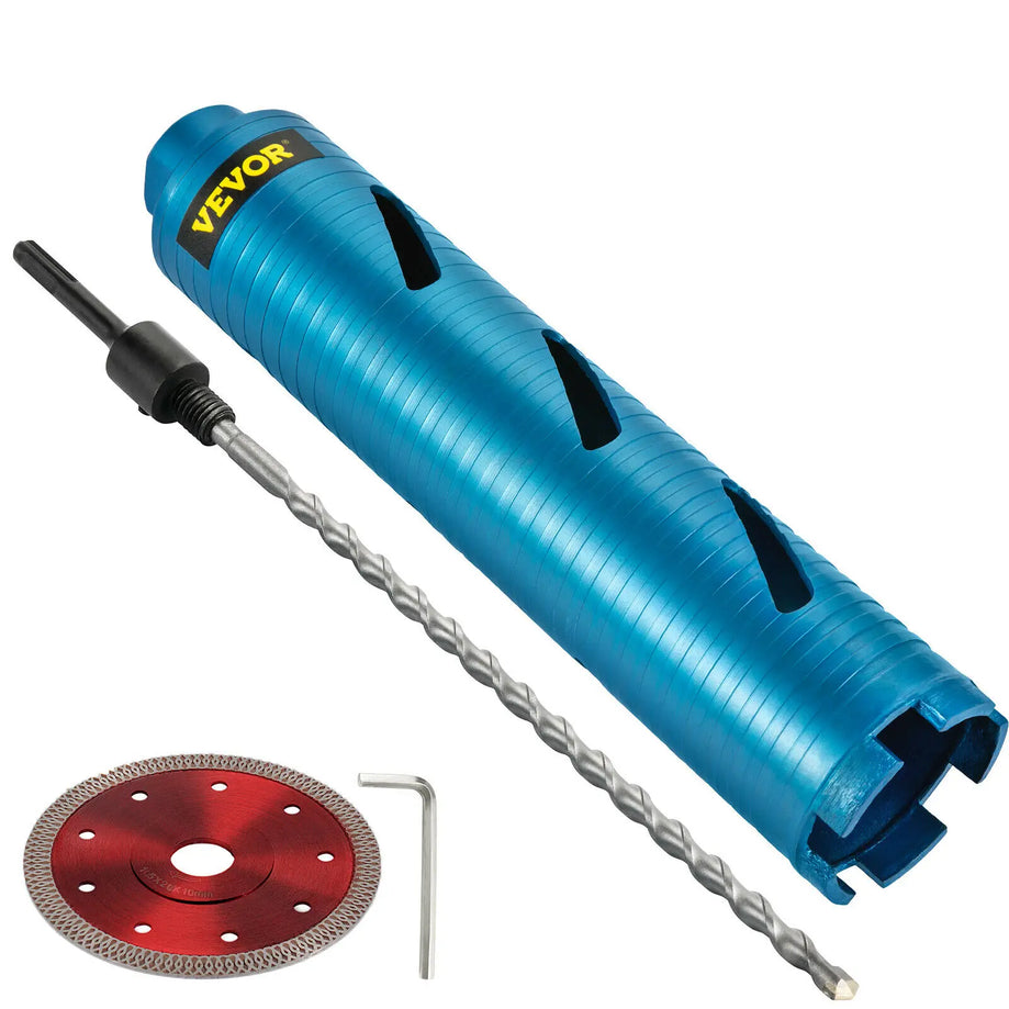 Core Drill Bit - Diamond Dry Wet Coring Pilot Bit Blade 5/8"-11 Universal Thread