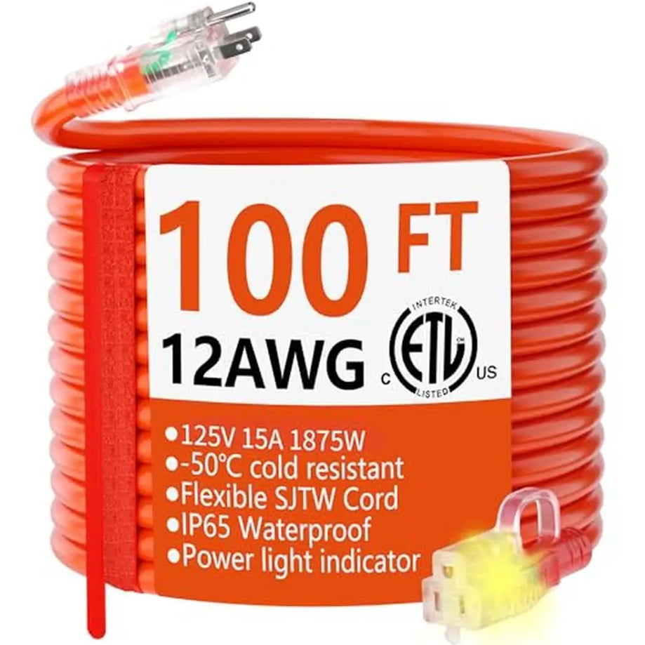 Extension Cord - Heavy Duty 100FT