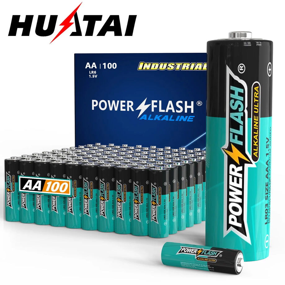 AA Alkaline Long-Lasting Batteries