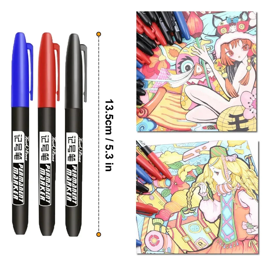 Permanent Marker Pen - Various Colors