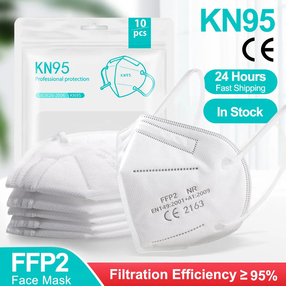 Dustproof Respirator KN95 Face Mask - Multiple Colors