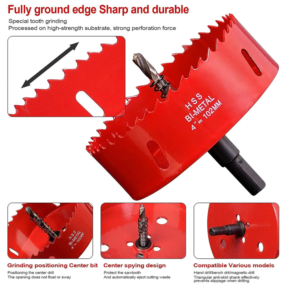 4inch Bi-Metal Hole Saw