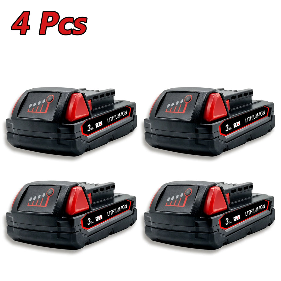 3.5Ah M18 Battery For Milwaukee 18V - Replacement Batteries