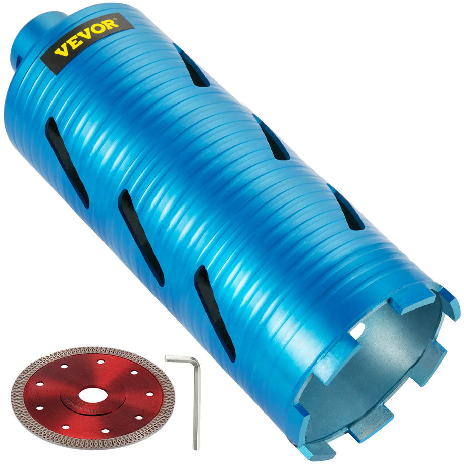 Core Drill Bit - Diamond Dry Wet Coring Pilot Bit Blade 5/8"-11 Universal Thread