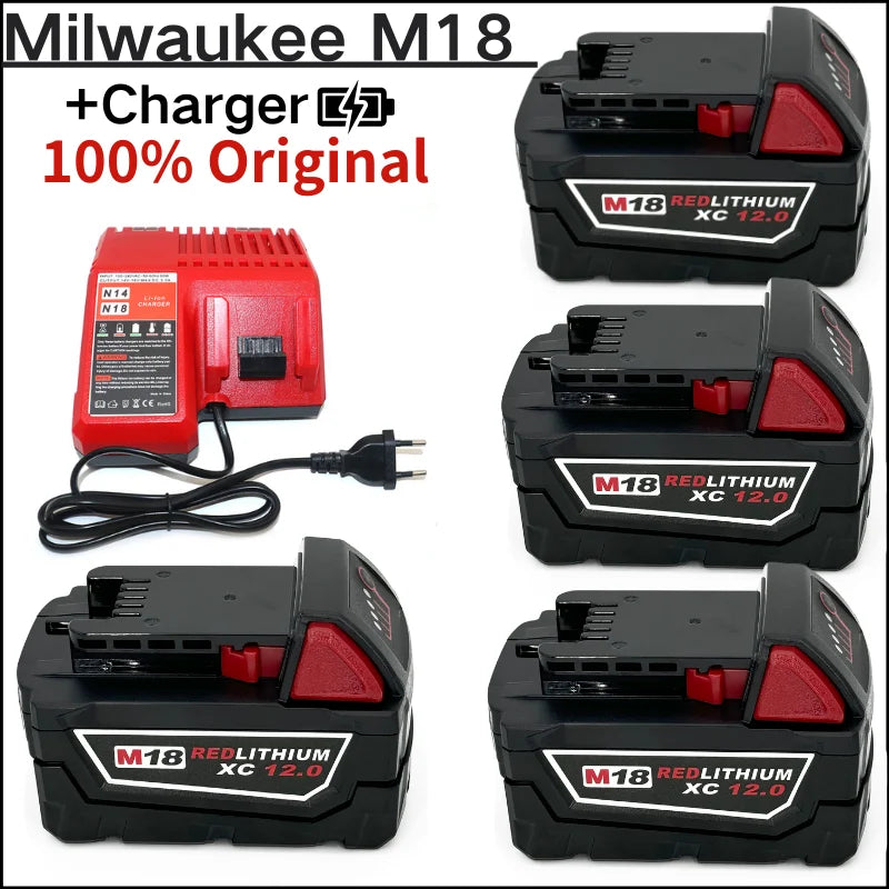 Replacement Battery - For Milwaukee M18 18V