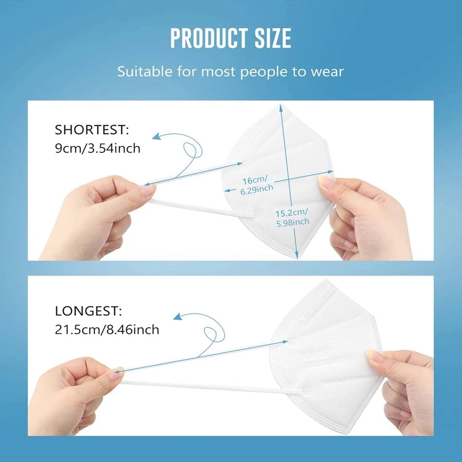 KN95 Dust Mask - Multiple Colors