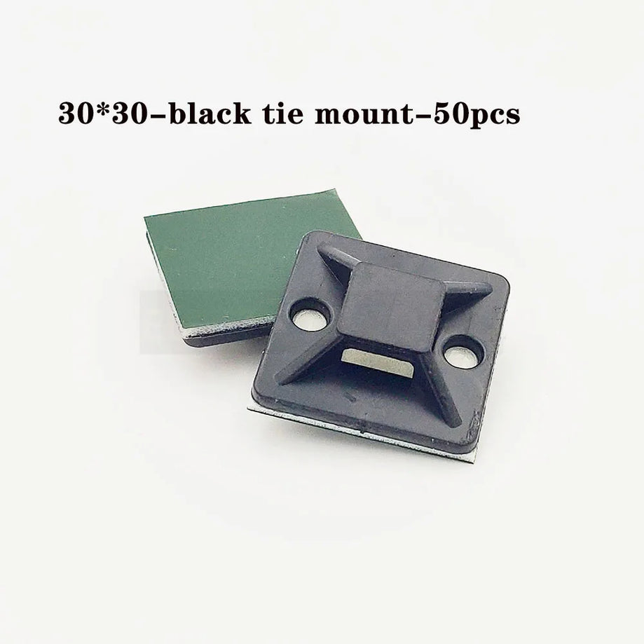 Cable Tie Mounts - Sticky Backs