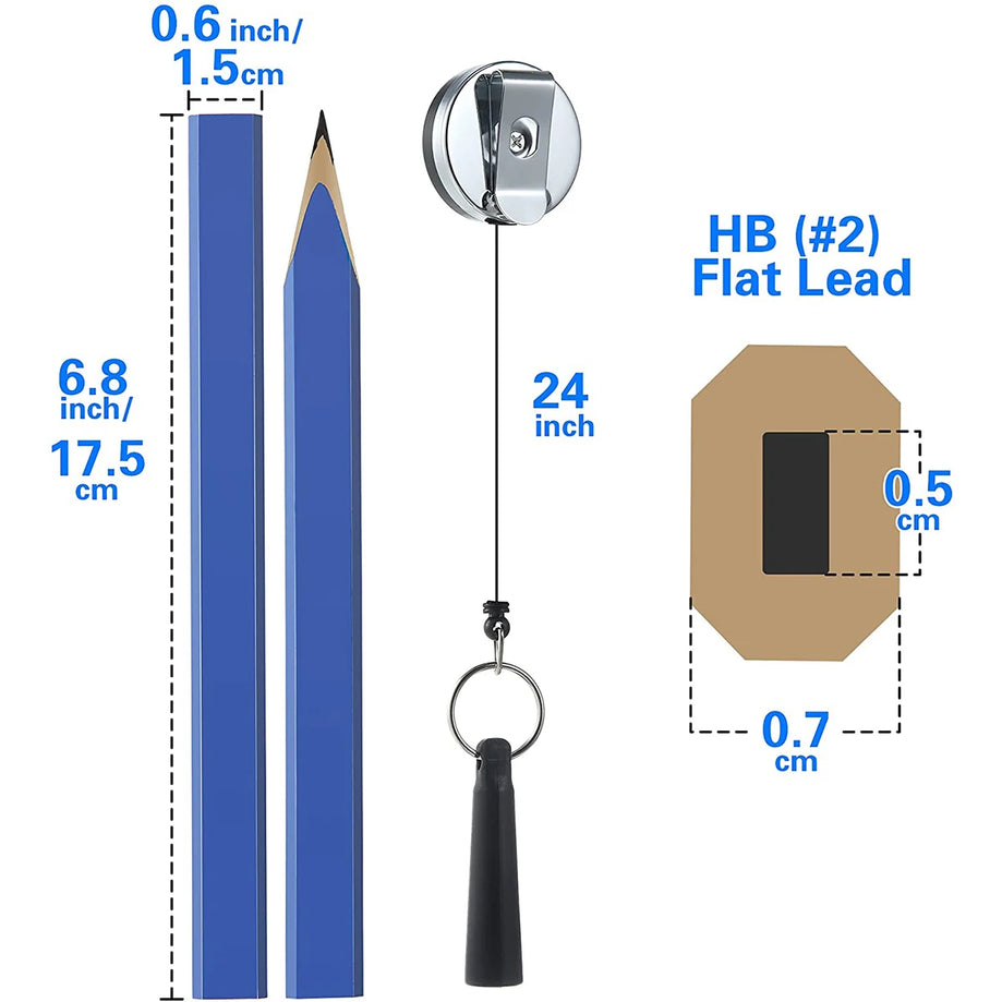 Carpenter Pencils - Construction