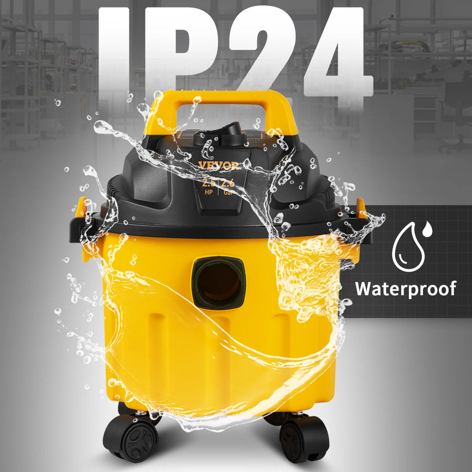 Wet Dry Vac - 2.6 Gallon
