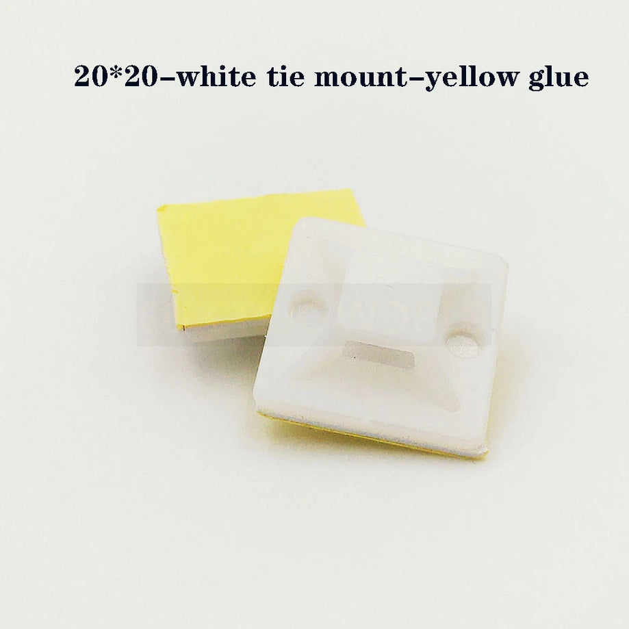 Cable Tie Mounts - Sticky Backs