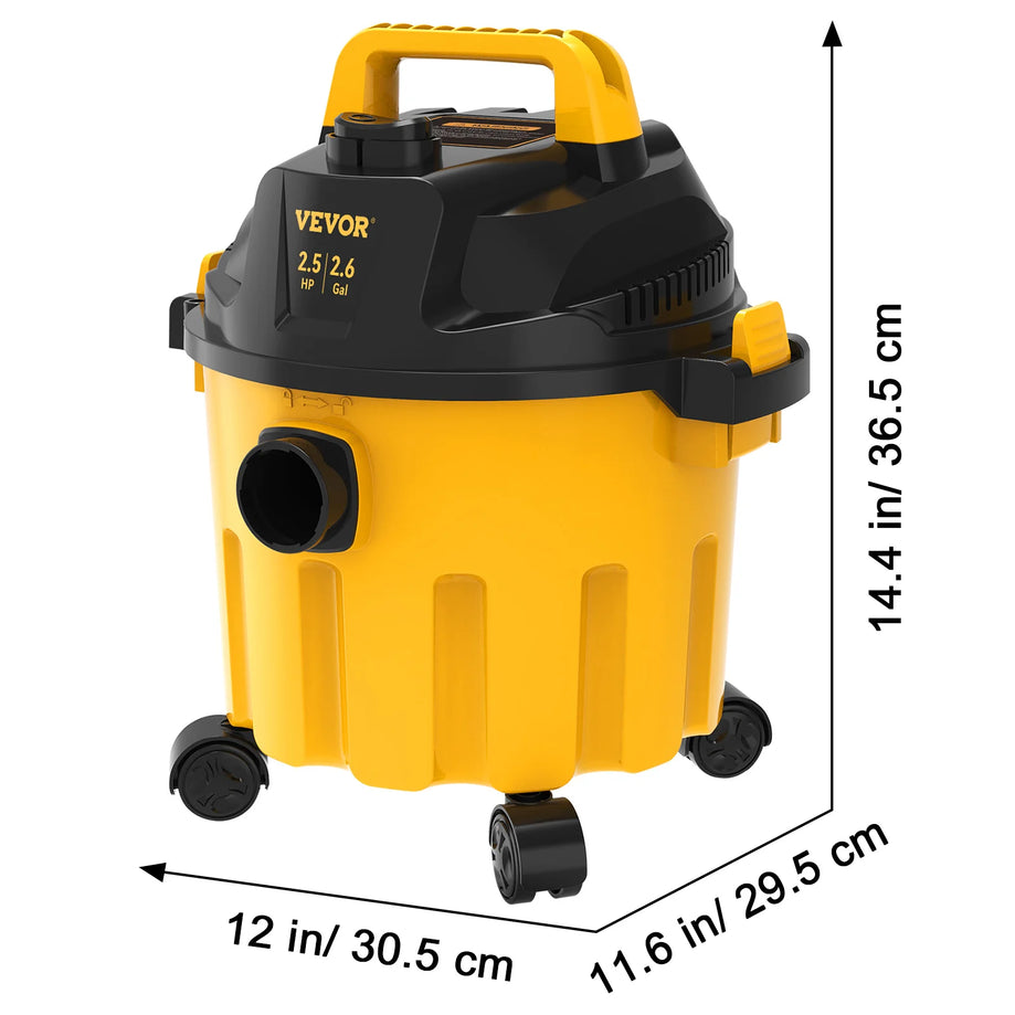 Wet Dry Vac - 2.6 Gallon